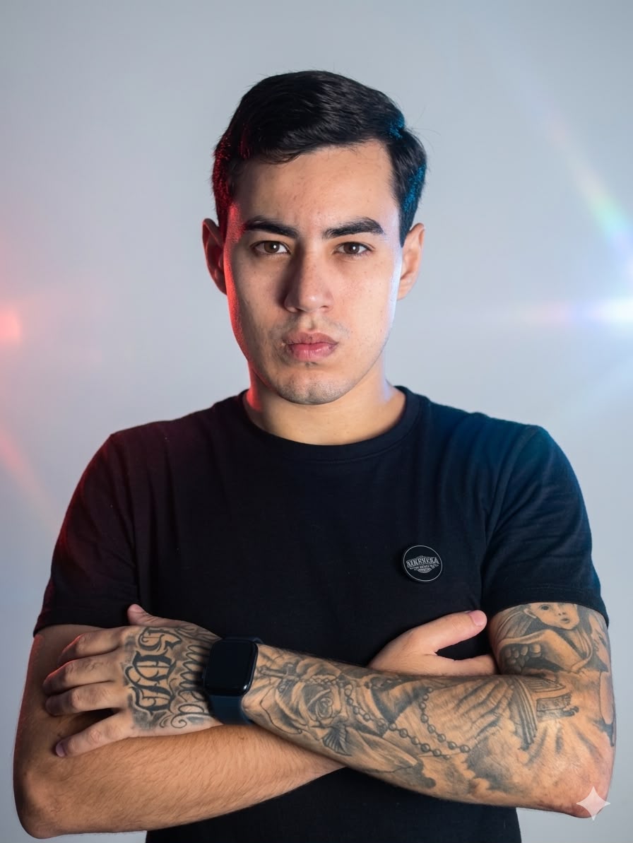 Gustavo Siqueira, barbeiro da Barbearia Siqueira